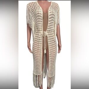 Anthropologie midi cardigan OS